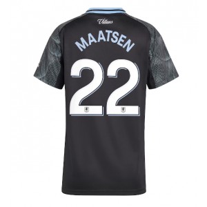 Fotbalové Dres Aston Villa Ian Maatsen #22 Dámské Venkovní Oblečení 2025-26 Krátký Rukáv